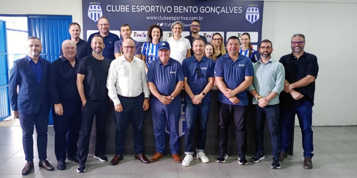 Esportivo recebe inspeção para Copa do Mundo Feminina da FIFA 2027™