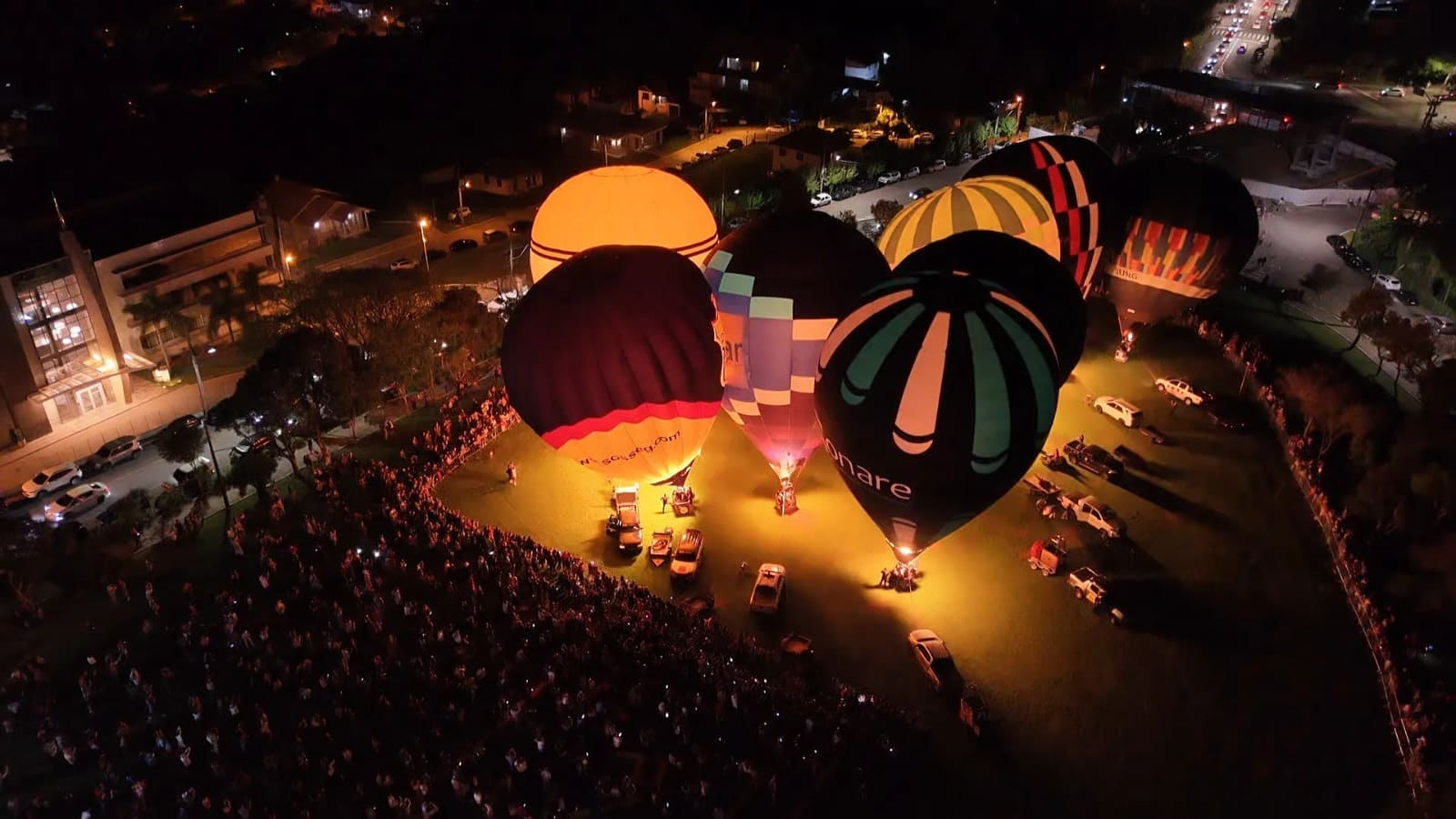 Balonismo colore o céu e encerra com sucesso a 7ª edição do Bento Balonismo - Créditos: Divulgação/Assessoria de Comunicação Social da Prefeitura