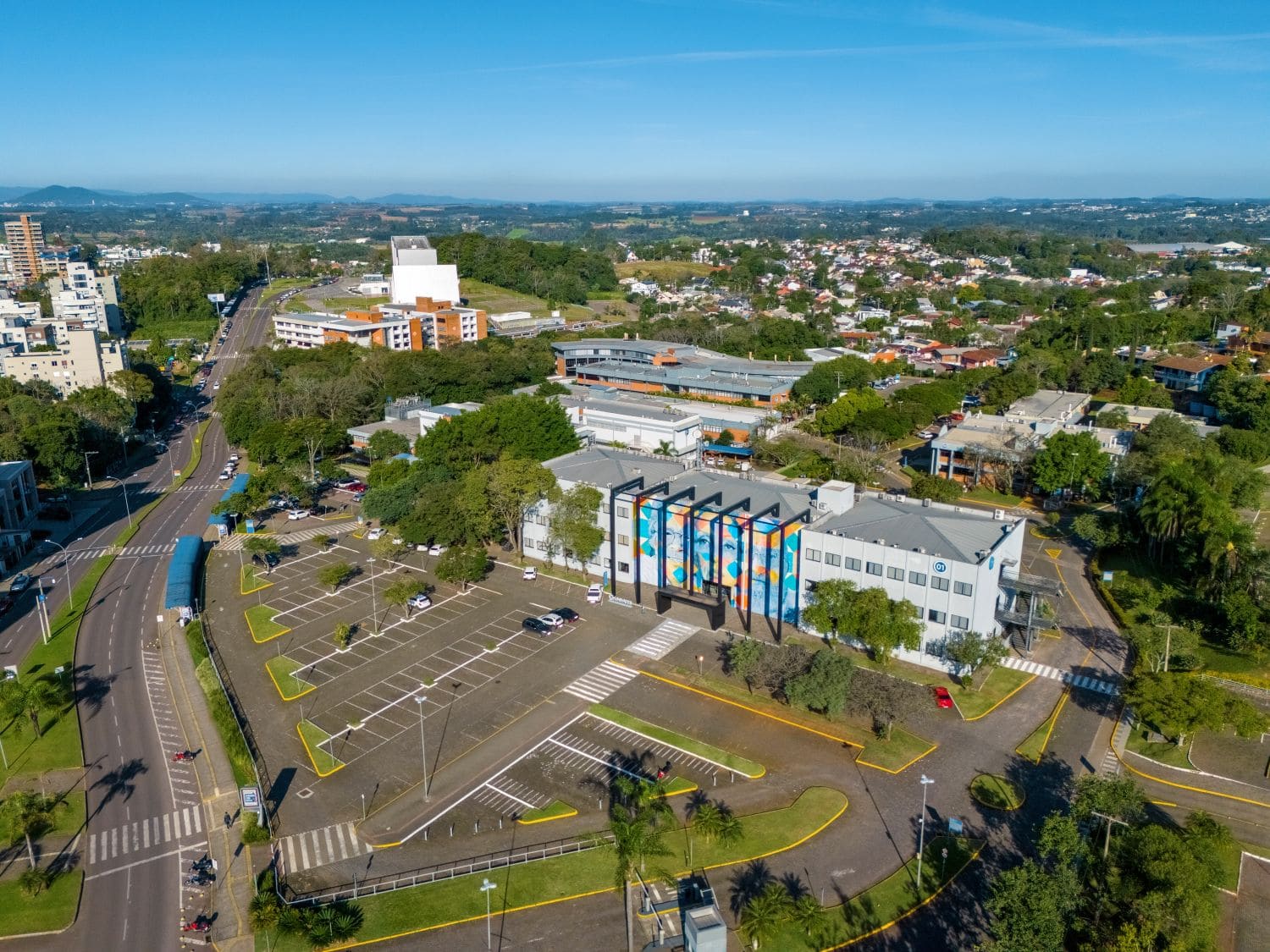 Univates é a universidade mais sustentável do Sul do Brasil - Créditos: DivulgaçãoUnivates é a universidade mais sustentável do Sul do Brasil - Créditos: Divulgação