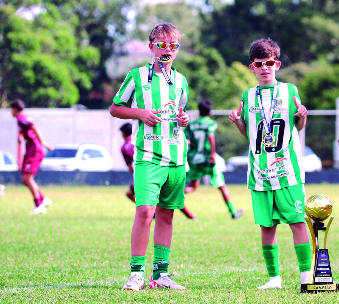 Juventude sub-12 conquista Série Ouro da Copa Marcopolo em Caxias do Sul