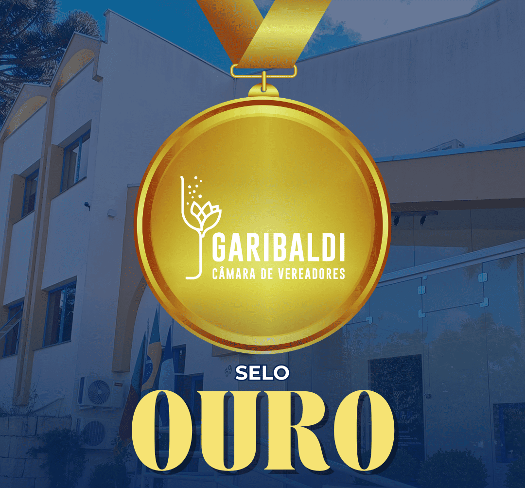 Câmara de Vereadores de Garibaldi conquista Selo Ouro em Transparência da Atricon