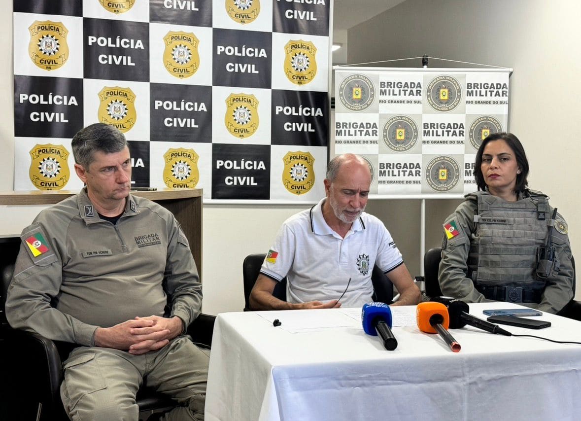 Polícia Civil identifica autor de homicídio ocorrido em Garibaldi - Créditos: Fernanda Portinho/Jornal Novo Tempo