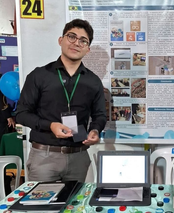 Jovem pesquisador de Carlos Barbosa busca apoio para representar o Brasil na maior olimpíada de inovação e engenharia do mundo