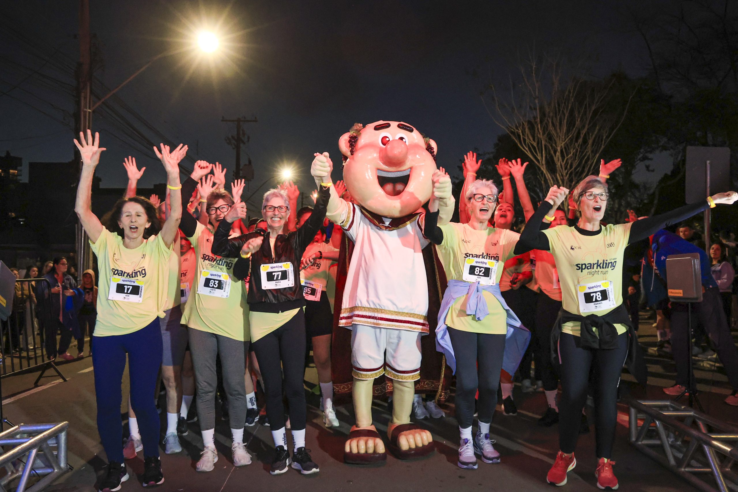 Sparkling Night Run transforma Bento Gonçalves em circuito de esporte e celebração