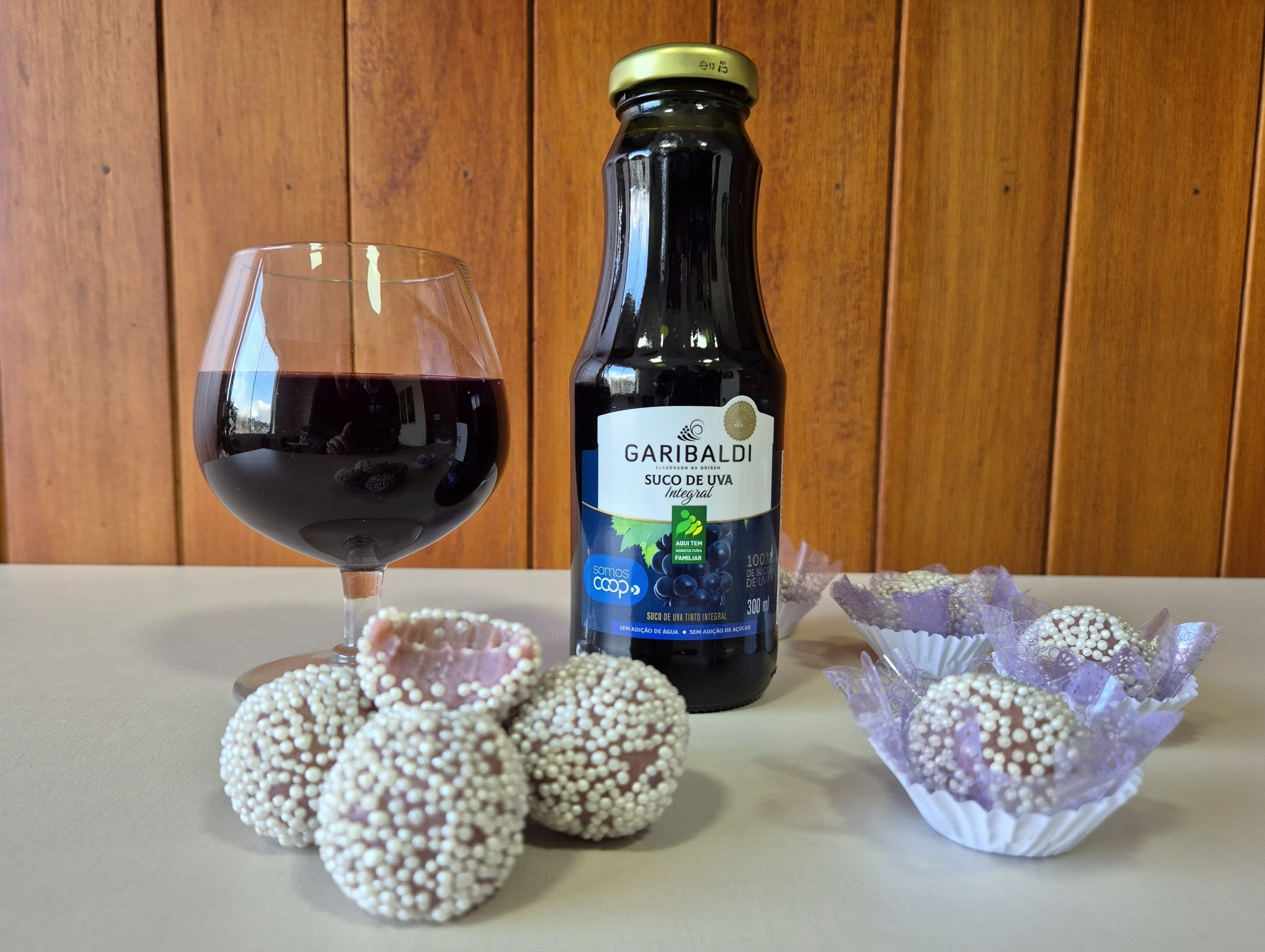 Dia das Crianças pede receita de brigadeiro com suco de uva integral