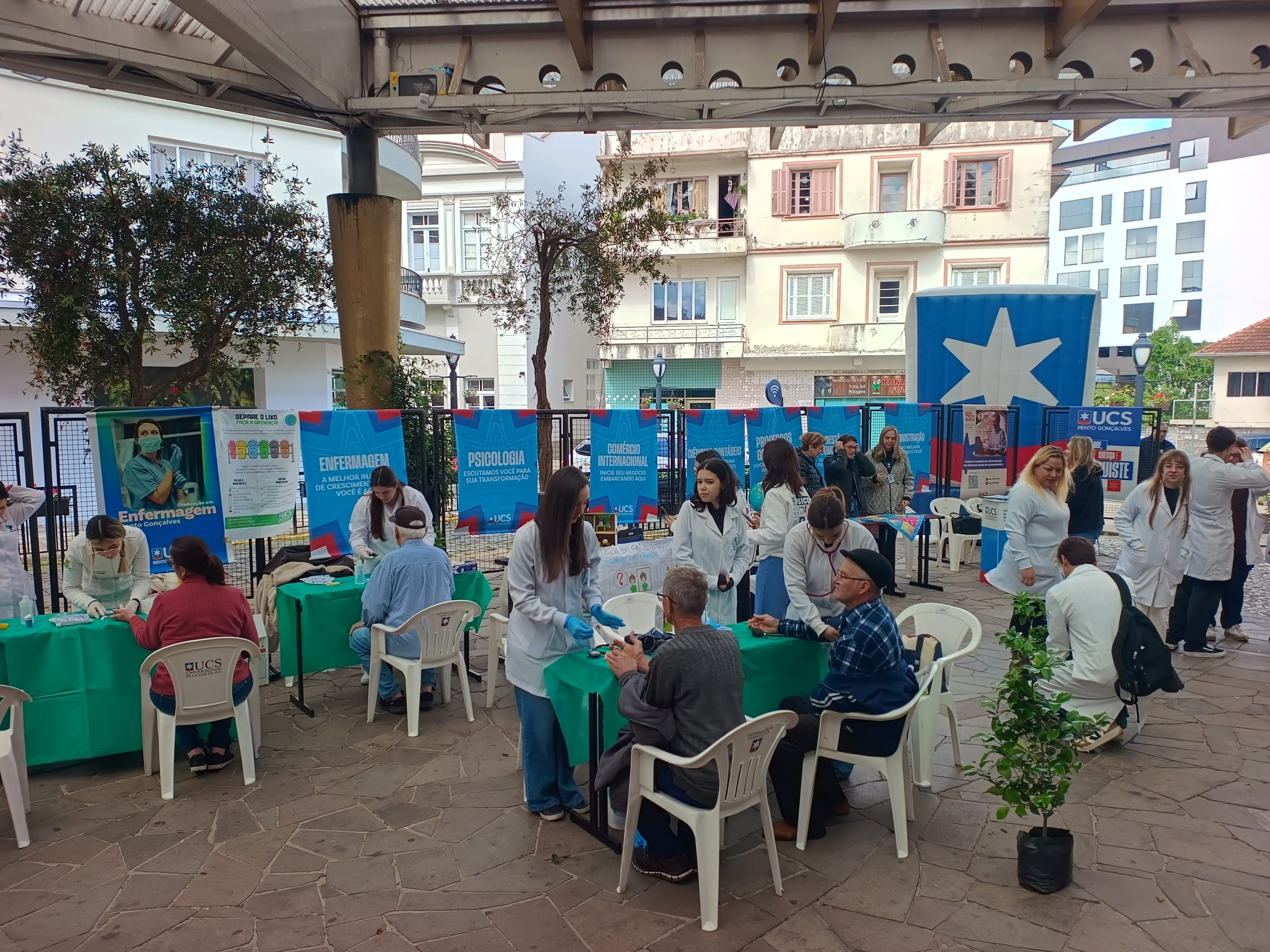UCS Comunidade estreia em Garibaldi com serviços gratuitos e aproximação entre universidade e população