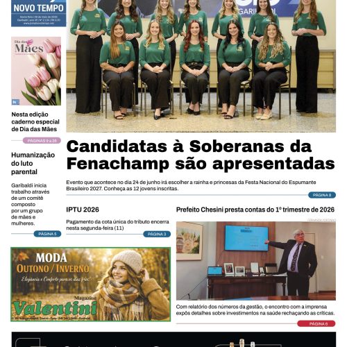 EDIÇÃO Nº2134 – Candidatas à Soberanas da Fenachamp são apresentadas 