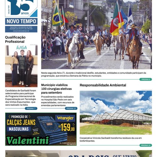 EDIÇÃO Nº2151 -Desfile cívico marca celebração da Independência
